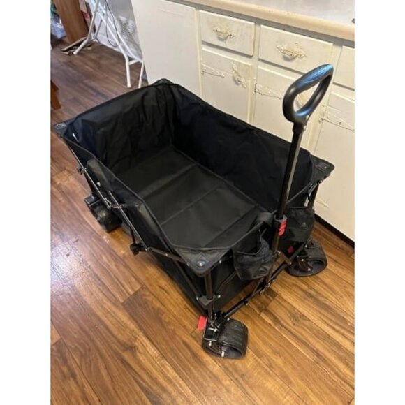 220L Collapsible Foldable Wagon with 330lbs Weight Capacity, Heavy Duty - Picture 1 of 2